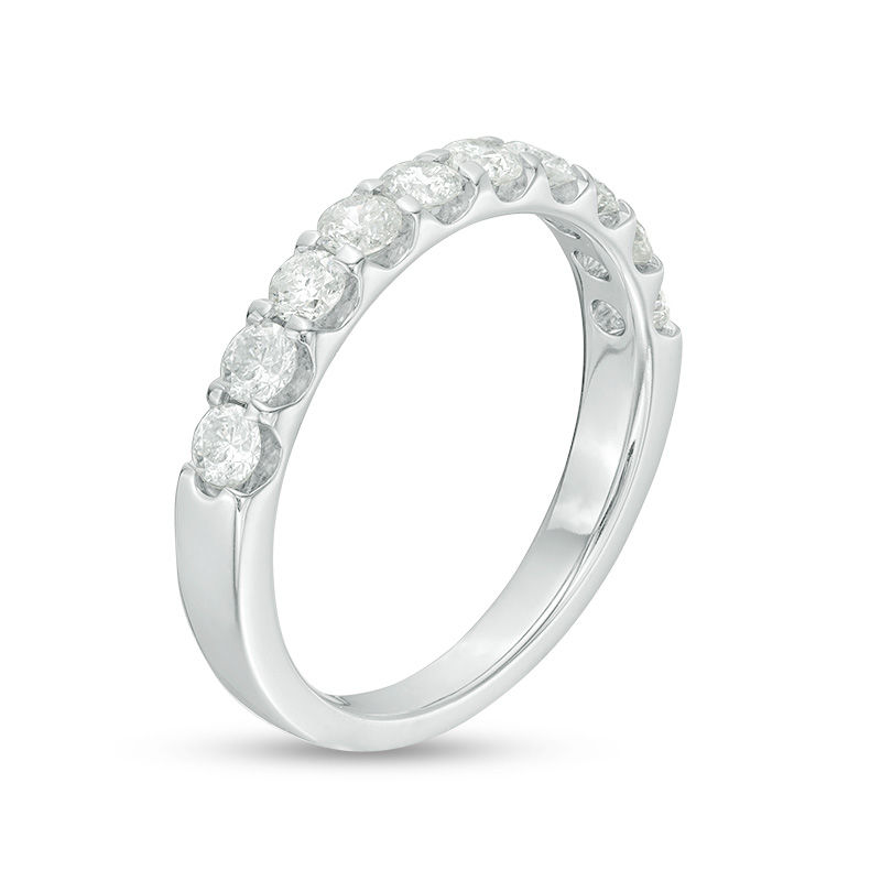 Main Image 3 of 0.80 CT. T.W. Diamond Band in 10K White Gold