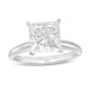 Thumbnail Image 1 of 3.00 CT. Certified Princess-Cut Diamond Solitaire Engagement Ring in 14K White Gold (J/I1)