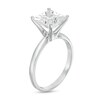 Thumbnail Image 3 of 3.00 CT. Certified Princess-Cut Diamond Solitaire Engagement Ring in 14K White Gold (J/I1)
