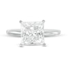 Thumbnail Image 3 of 3.00 CT. Certified Princess-Cut Diamond Solitaire Engagement Ring in 14K White Gold (J/I1)