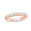 Thumbnail Image 0 of 0.80 CT. T.W. Diamond Anniversary Band in 10K Rose Gold