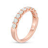 Thumbnail Image 2 of 0.80 CT. T.W. Diamond Anniversary Band in 10K Rose Gold