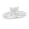 Thumbnail Image 1 of 1.50 CT. Certified Princess-Cut Diamond Solitaire Engagement Ring in 14K White Gold (J/I1)