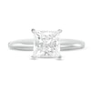 Thumbnail Image 4 of 1.50 CT. Certified Princess-Cut Diamond Solitaire Engagement Ring in 14K White Gold (J/I1)