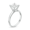 Thumbnail Image 2 of 2.00 CT. Certified Princess-Cut Diamond Solitaire Engagement Ring in 14K White Gold (J/I1)