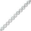 Thumbnail Image 0 of 0.23 CT. T.W. Diamond Tennis Bracelet in Sterling Silver