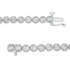 Thumbnail Image 3 of 0.23 CT. T.W. Diamond Tennis Bracelet in Sterling Silver