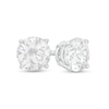 Thumbnail Image 0 of 1.50 CT. T.W. Certified Canadian Diamond Solitaire Stud Earrings in 18K White Gold (H/SI2)