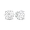 Thumbnail Image 1 of 1.50 CT. T.W. Certified Canadian Diamond Solitaire Stud Earrings in 18K White Gold (H/SI2)