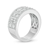 Thumbnail Image 2 of 2.00 CT. T.W. Certified Diamond Flower Anniversary Band in 10K Rose Gold (J/I2)