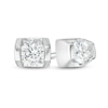 Thumbnail Image 0 of 1.00 CT. T.W. Certified Canadian Diamond Solitaire Stud Earrings in 14K White Gold (I/I1)