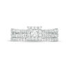 Thumbnail Image 3 of 0.46 CT. T.W. Princess-Cut Diamond Frame Bridal Set in 10K White Gold