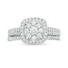 Thumbnail Image 4 of 0.56 CT. T.W. Diamond Double Frame Bridal Set in 10K White Gold