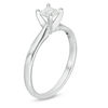 Thumbnail Image 2 of 0.50 CT. Princess-Cut Diamond Solitaire Engagement Ring in 14K White Gold (J/I3)