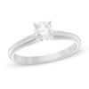 Thumbnail Image 0 of 0.50 CT. Diamond Solitaire Engagement Ring in 14K White Gold (J/I3)