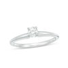 Thumbnail Image 0 of 0.20 CT. Diamond Solitaire Engagement Ring in 14K White Gold