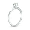 Thumbnail Image 3 of 0.20 CT. Princess-Cut Diamond Solitaire Engagement Ring in 14K White Gold