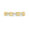 Thumbnail Image 2 of 0.066 CT. T.W. Diamond Filigree Stackable Band in 10K Gold