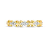 Thumbnail Image 2 of 0.066 CT. T.W. Diamond Filigree Stackable Band in 10K Gold