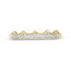 Thumbnail Image 3 of 0.088 CT. T.W. Diamond Crown Stackable Band in 10K Gold