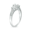 Thumbnail Image 1 of 0.69 CT. T.W. Diamond Three Stone Engagement Ring in 10K White Gold