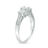 Thumbnail Image 2 of 0.69 CT. T.W. Diamond Three Stone Engagement Ring in 10K White Gold
