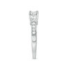 Thumbnail Image 3 of 0.69 CT. T.W. Diamond Three Stone Engagement Ring in 10K White Gold