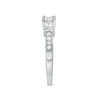 Thumbnail Image 4 of 0.69 CT. T.W. Diamond Three Stone Engagement Ring in 10K White Gold