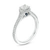 Thumbnail Image 1 of Vera Wang Love Collection 0.70 CT. T.W. Diamond Frame Split Shank Engagement Ring in 14K White Gold