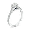 Thumbnail Image 2 of Vera Wang Love Collection 0.70 CT. T.W. Diamond Frame Split Shank Engagement Ring in 14K White Gold