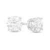 Thumbnail Image 1 of 2.00 CT. T.W. Certified Canadian Diamond Solitaire Stud Earrings in 18K White Gold (H/SI2)