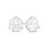 Thumbnail Image 1 of 1.50 CT. T.W. Certified Canadian Diamond Solitaire Stud Earrings in 14K White Gold (I/I2)
