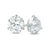 Thumbnail Image 1 of 2.00 CT. T.W. Certified Canadian Diamond Solitaire Stud Earrings in 14K White Gold (I/I2)