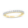 Thumbnail Image 0 of 0.37 CT. T.W. Diamond Scallop-Set Wedding Band in 10K Gold