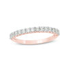 Thumbnail Image 1 of 0.37 CT. T.W. Diamond Wedding Band in 10K Rose Gold
