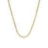 Thumbnail Image 1 of 1.00 CT. T.W. Diamond Two-Stone "S" Curve Tennis Necklace in Sterling Silver with Yellow Rhodium - 17"
