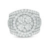 Thumbnail Image 1 of 4.01 CT. T.W. Composite Diamond Double Frame Engagement Ring in 14K White Gold