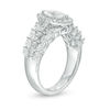 Thumbnail Image 1 of 1.75 CT. T.W. Marquise Diamond Frame Multi-Row Engagement Ring in 14K White Gold