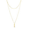 Thumbnail Image 1 of Double Strand Choker Necklace in 14K Gold - 16"