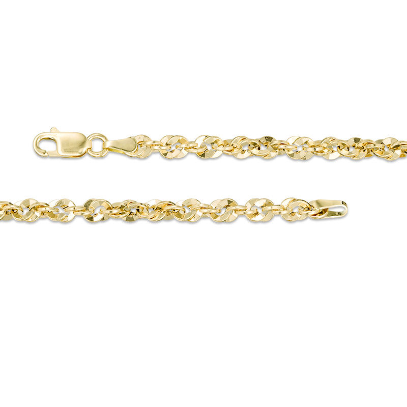 Main Image 2 of 4.0mm Sparkle Chain Necklace in 14K Gold - 27.5"