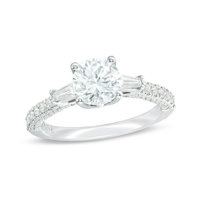 Vera Wang Love Collection 1.45 CT. T.W. Diamond Engagement Ring in 14K White Gold