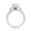 Thumbnail Image 3 of Vera Wang Love Collection 1.45 CT. T.W. Diamond Engagement Ring in 14K White Gold