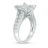 Thumbnail Image 1 of 2.00 CT. T.W. Quad Princess-Cut Diamond Frame Engagement Ring in 14K White Gold