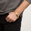 Thumbnail Image 2 of Men's 230 Gauge Curb Chain ID Bracelet in 14K Gold = 8.0"