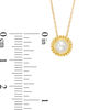 5.0mm Freshwater Cultured Pearl Bead Frame Pendant in 10K Gold