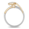 Thumbnail Image 3 of Enchanted Disney Villains Hook 0.51 CT. T.W. Diamond Solitaire Engagement Ring in 14K Two-Tone Gold