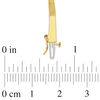 Thumbnail Image 3 of Sideways Oval Citrine Line Bangle in Sterling Silver with Yellow Rhodium