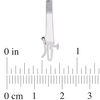 Thumbnail Image 3 of Sideways Oval Lab-Created Ruby Line Bangle in Sterling Silver
