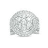 Thumbnail Image 1 of 5.00 CT. T.W. Composite Diamond Multi-Row Dome Engagement Ring in 14K White Gold
