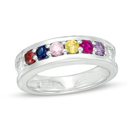 Mother's 3.0mm Birthstone Ring (3-7 Stones)